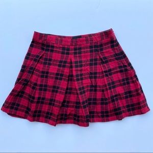 Plaid skirts